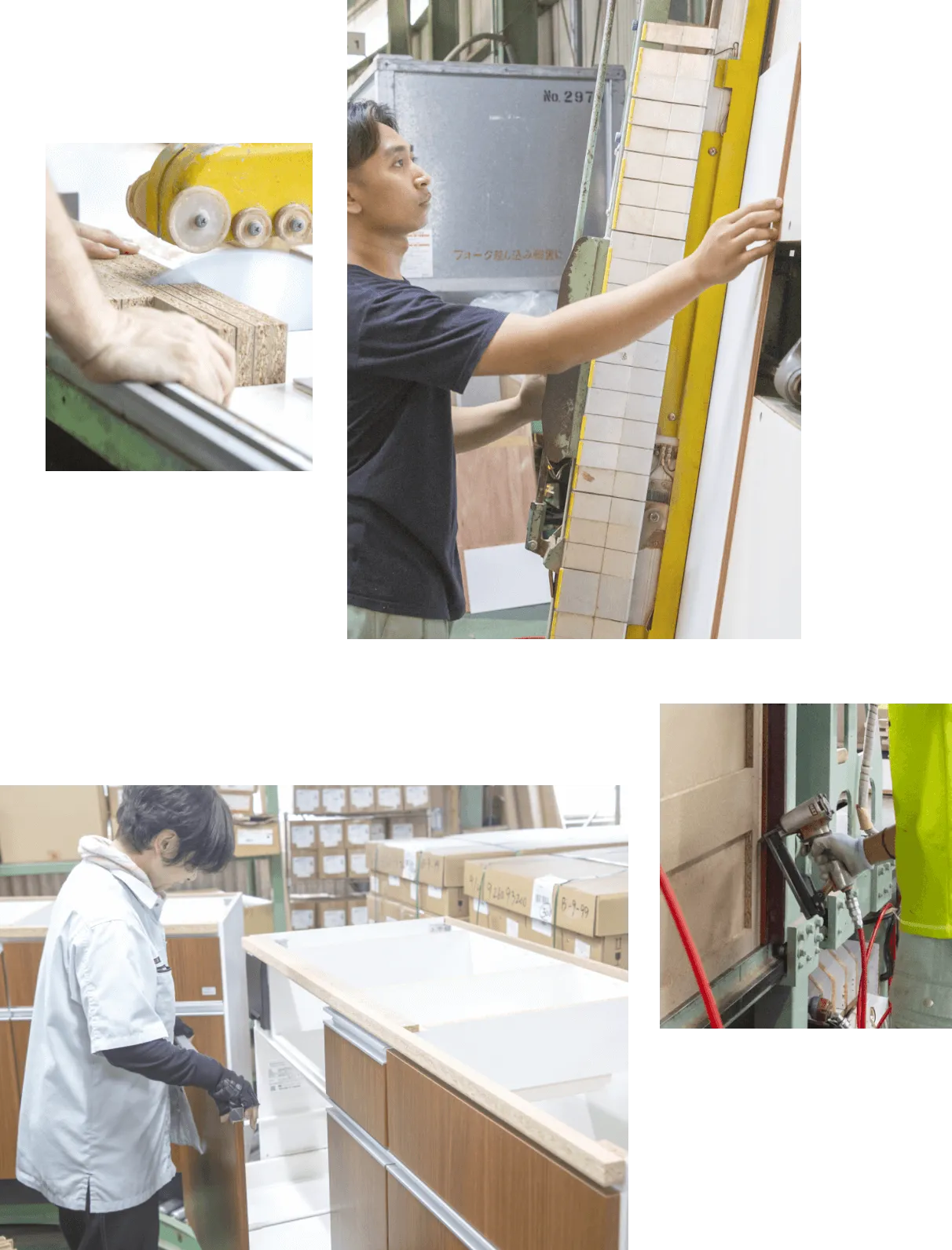 ものづくりを行う様子
